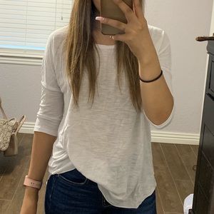 Simple white top